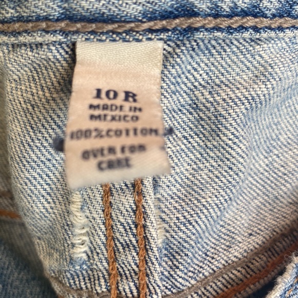 Abercrombie Blue Distressed Skinny Jeans - Picture 10 of 14